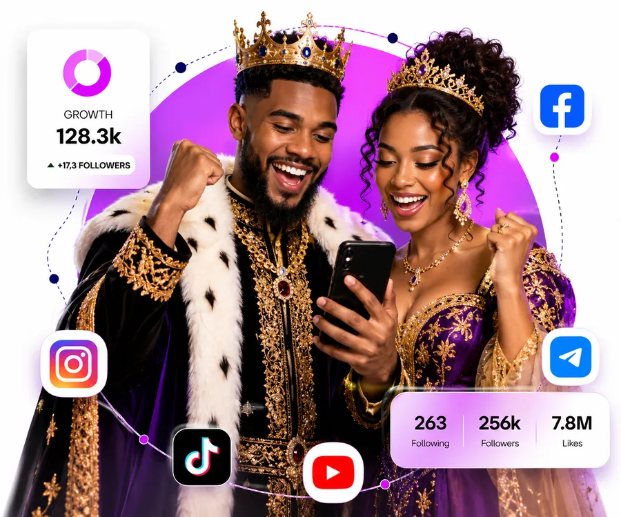 KingBooster — boostez vos réseaux sociaux